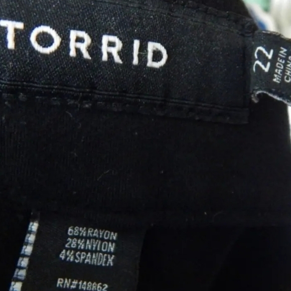 Torrid Side Stripe Ankle Trousers - Picture 3 of 5